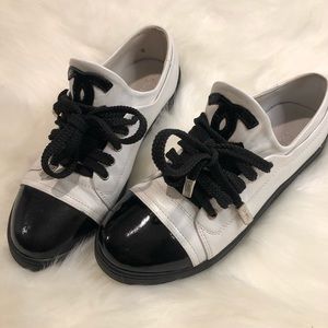 Chanel Cap Toe Sneaker. Size 36